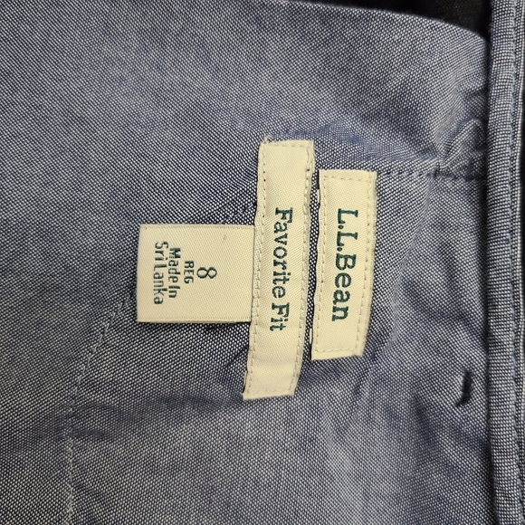 L.l. Bean women's classic black straight leg corduroy pants - Picture 9 of 10